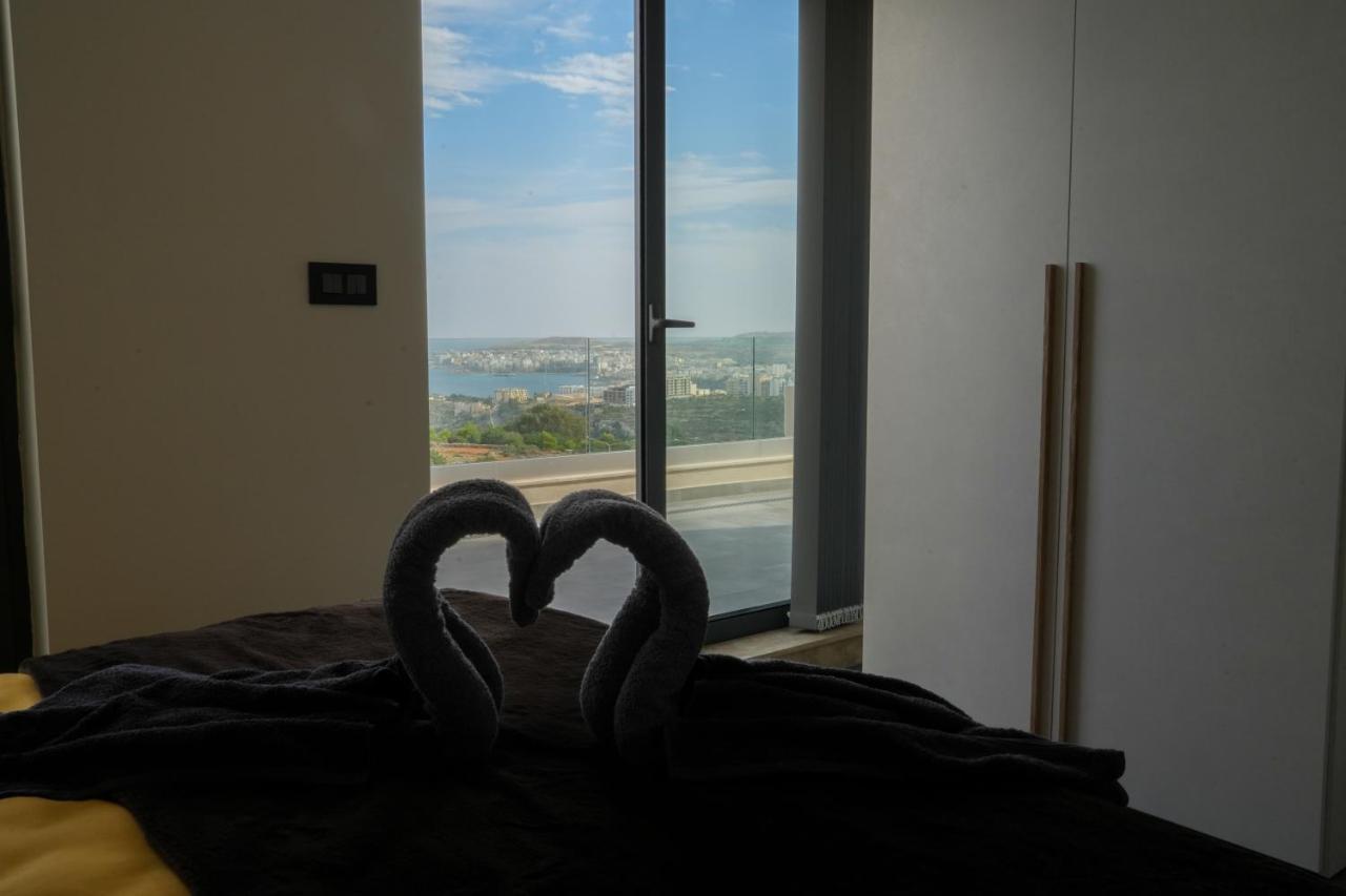 Lux Sea&Country Views With Pool Lejlighed Mellieħa Eksteriør billede